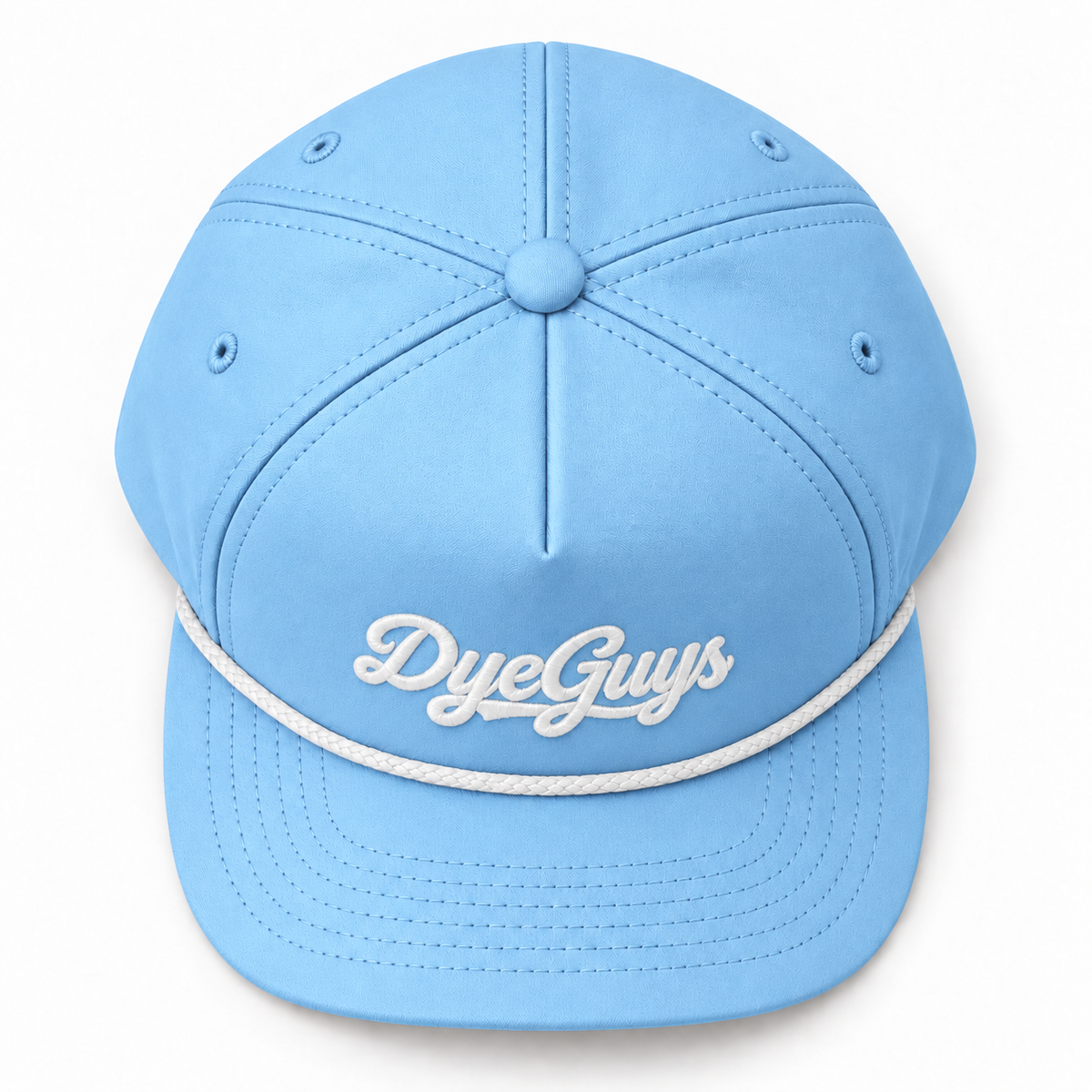 100K Edition Rope Hat - Light Blue