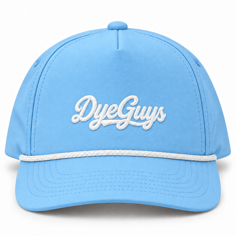 100K Edition Rope Hat - Light Blue