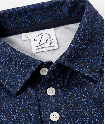 DyeGuys 100K Edition Polo - Midnight Static
