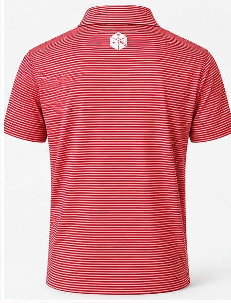 DyeGuys 100K Edition Polo - Country Club Red